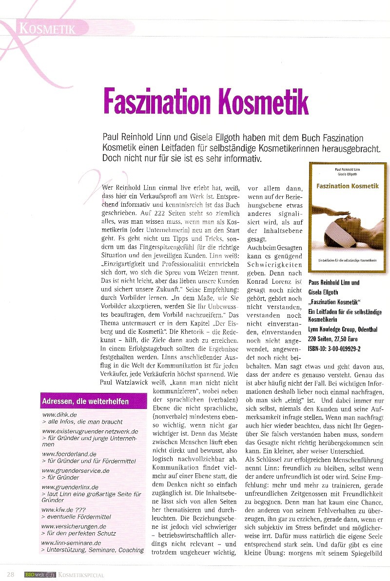 Seite 1 aus Kosmetik Special - BIO welt Mai 2008