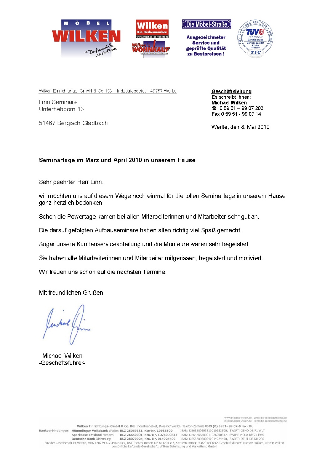 Möbel Wilken, Werlte