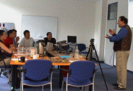 Telefontraining in kleiner Gruppenstärke